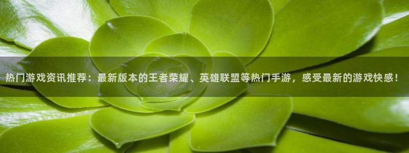 辉达娱乐4招商：热门游戏资讯推荐：最新版本的王者荣耀、英雄联